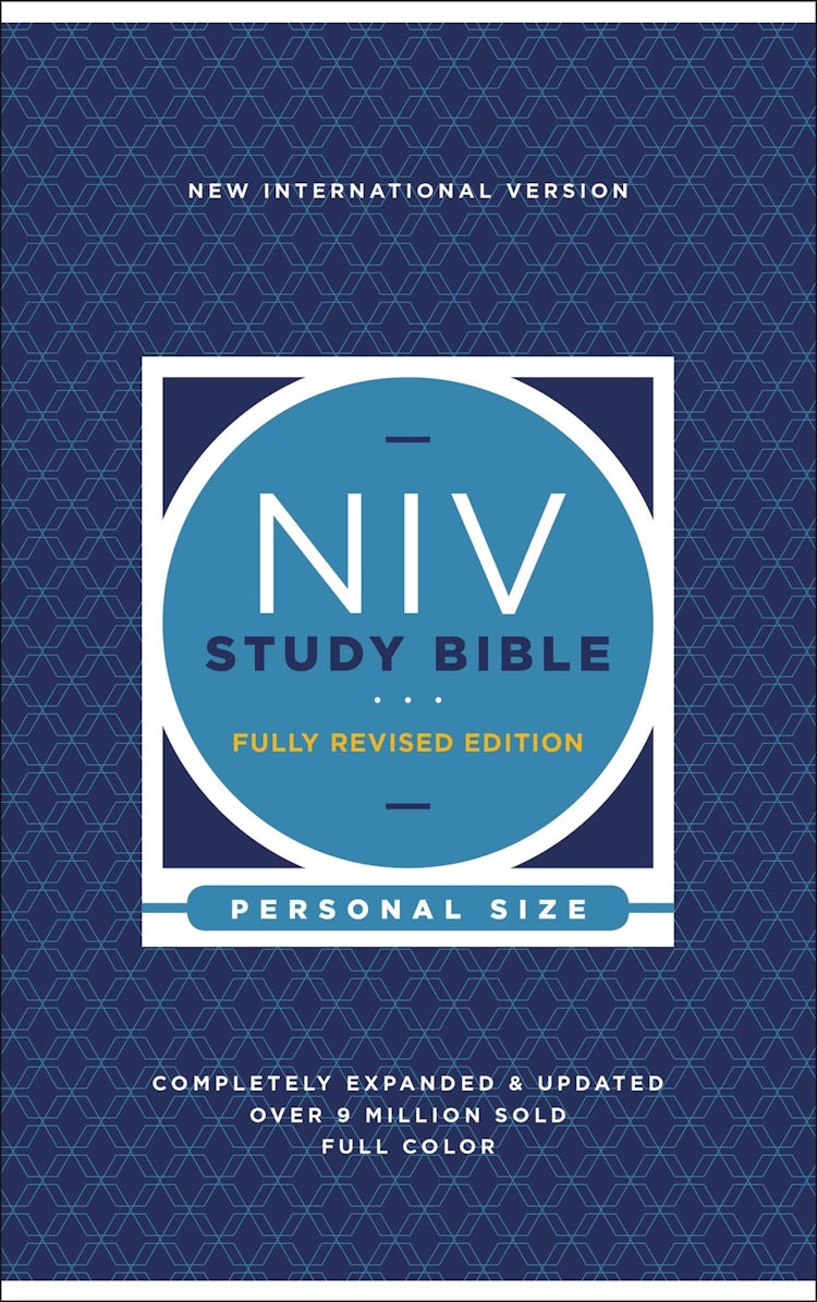 Cover image for NIV Study Bible, Fully Revised Edition, Personal Size, Red Letter, Comfort Print, isbn: 9780310449102