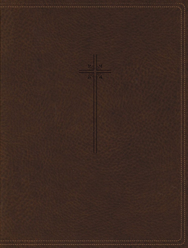 Cover image for NIV Journal The Word Bible Red Letter Edition [Brown], isbn: 9780310450276