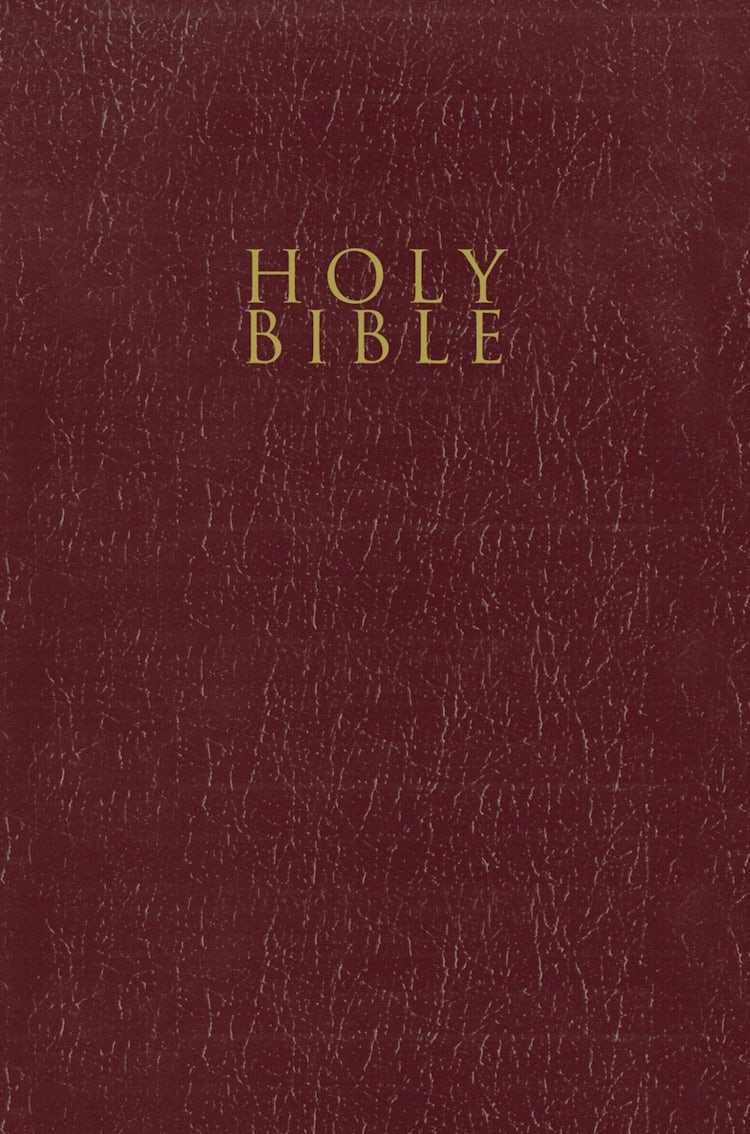 Cover image for NIV Gift And Award Bible Red Letter Edition [Burgundy], isbn: 9780310450368