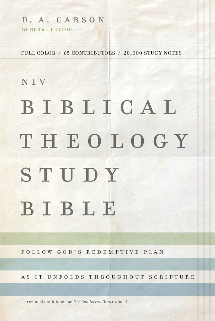 Cover image for NIV Biblical Theology Study Bible: Follow God's Redemptive Plan As It Unfolds Throughout Scripture, isbn: 9780310450405