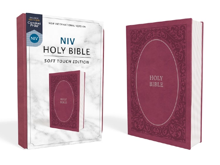 Cover image for NIV Holy Bible Soft Touch Edition [Pink], isbn: 9780310450498