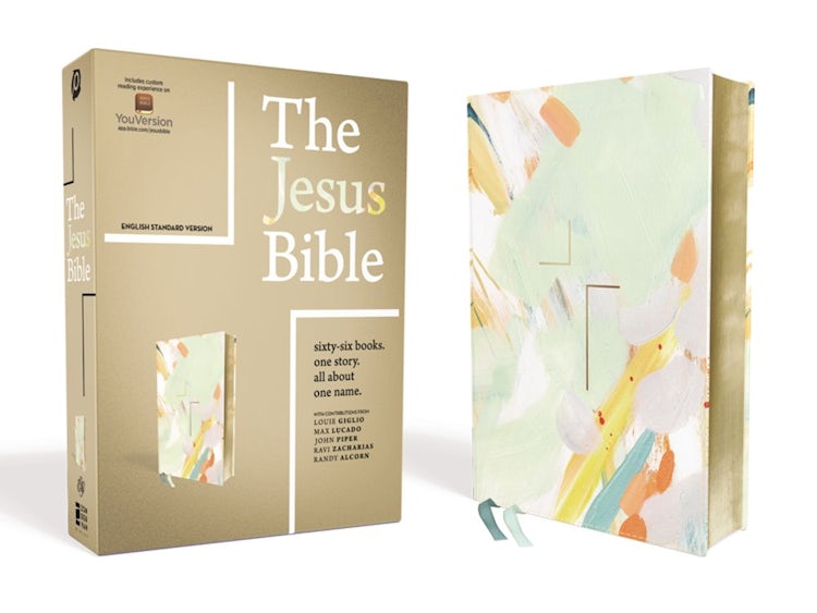 Cover image for The Jesus Bible ESV Edition, isbn: 9780310453093