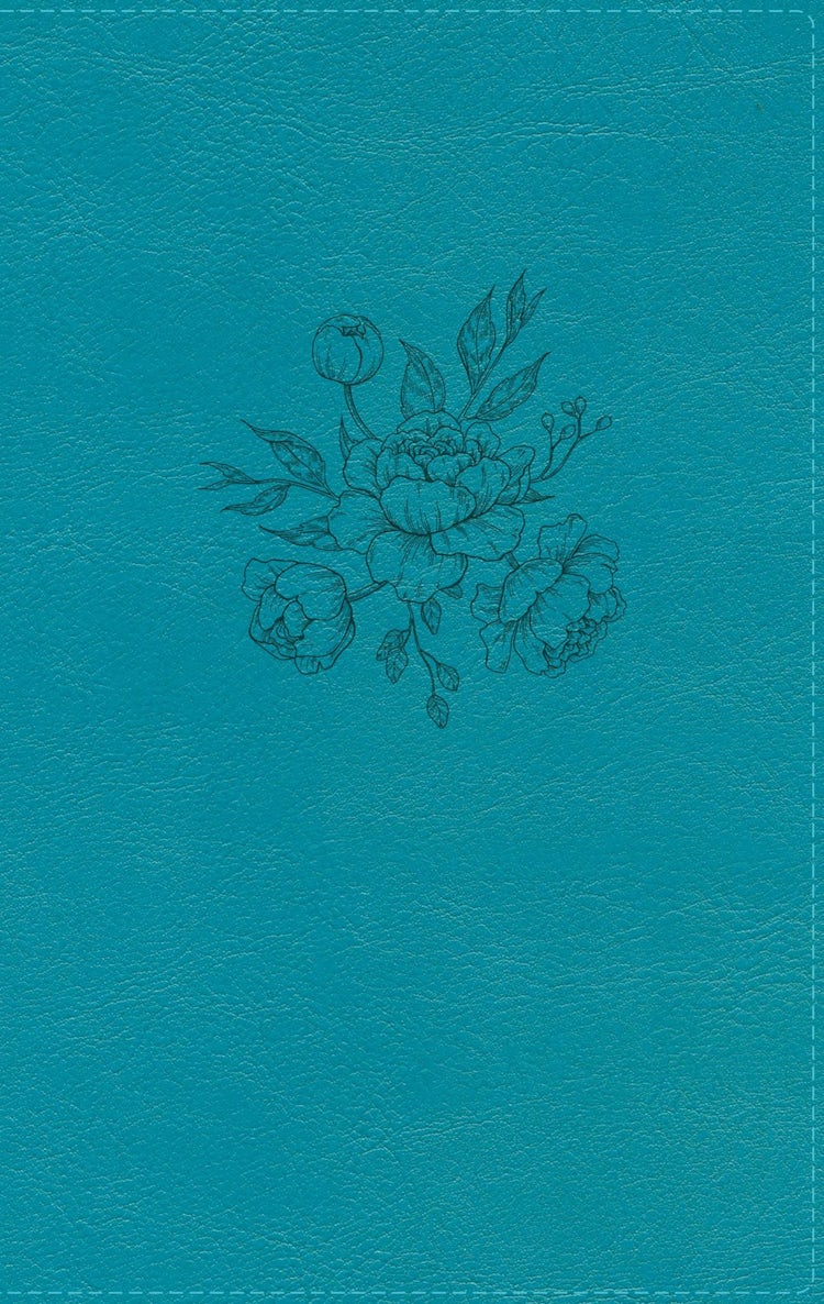 Cover image for NIV The Busy Mom's Bible Red Letter Edition [Teal], isbn: 9780310454083