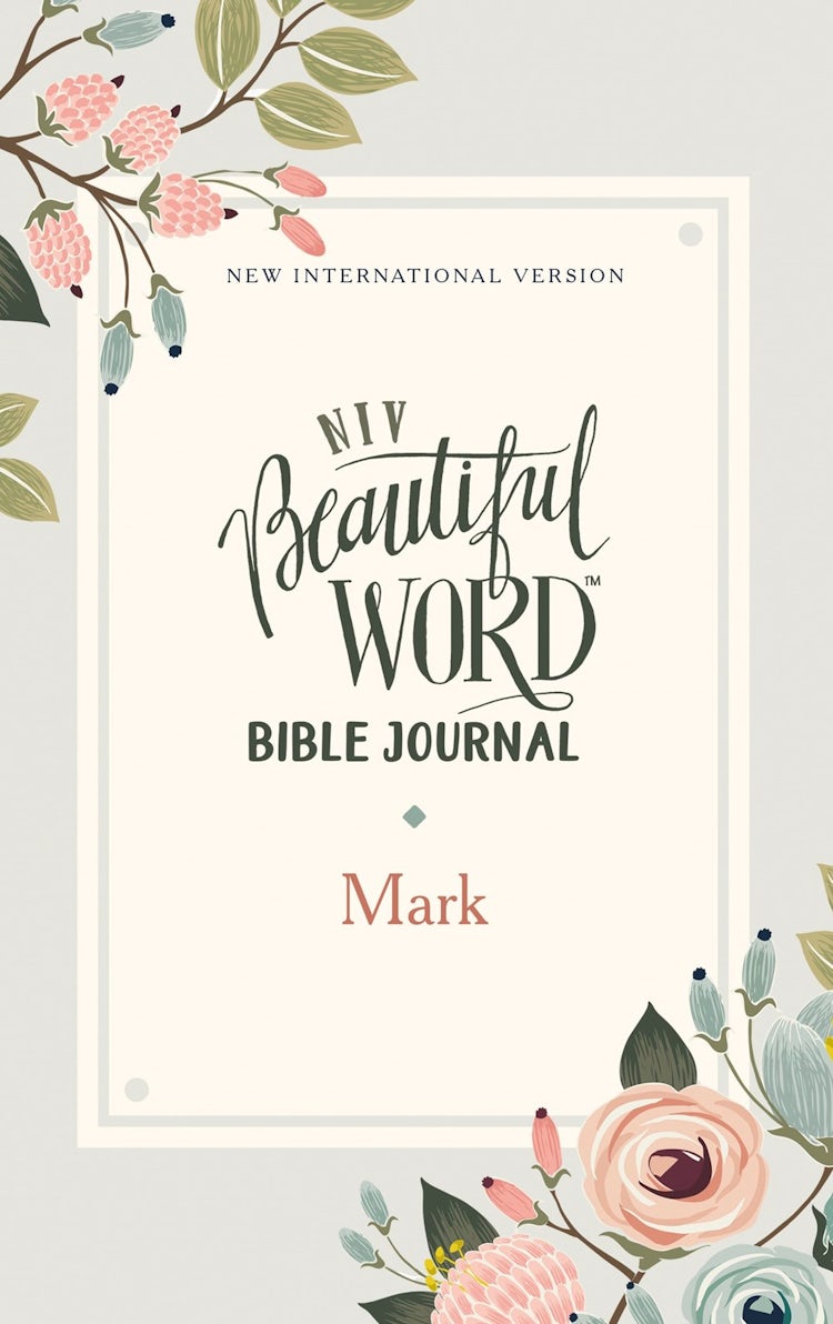 Cover image for NIV Beautiful Word Bible Journal, Mark, Paperback, Comfort Print, isbn: 9780310454533
