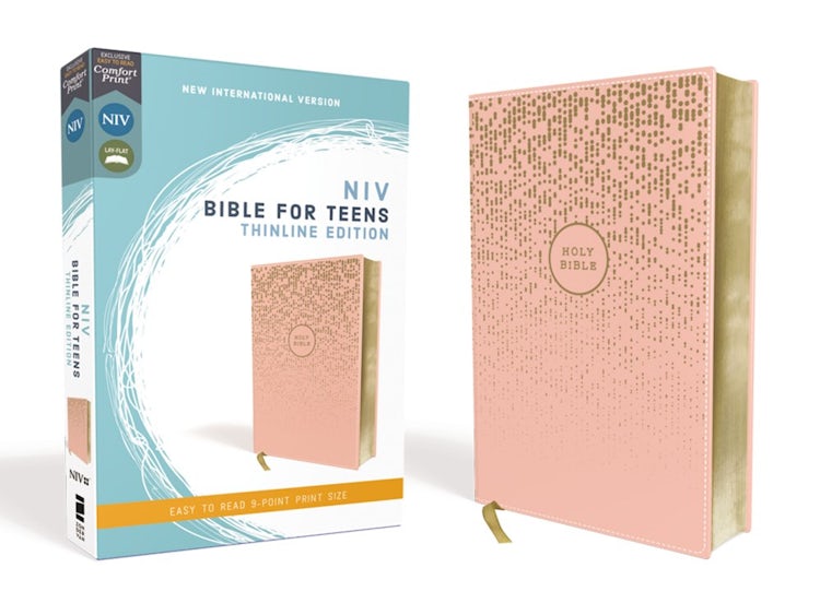 Cover image for NIV Bible For Teens Thinline Red Letter Edition [Pink], isbn: 9780310455066
