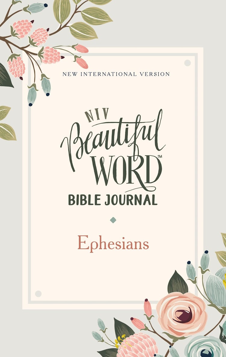 Cover image for NIV Beautiful Word Bible Journal, Ephesians, Paperback, Comfort Print, isbn: 9780310455158
