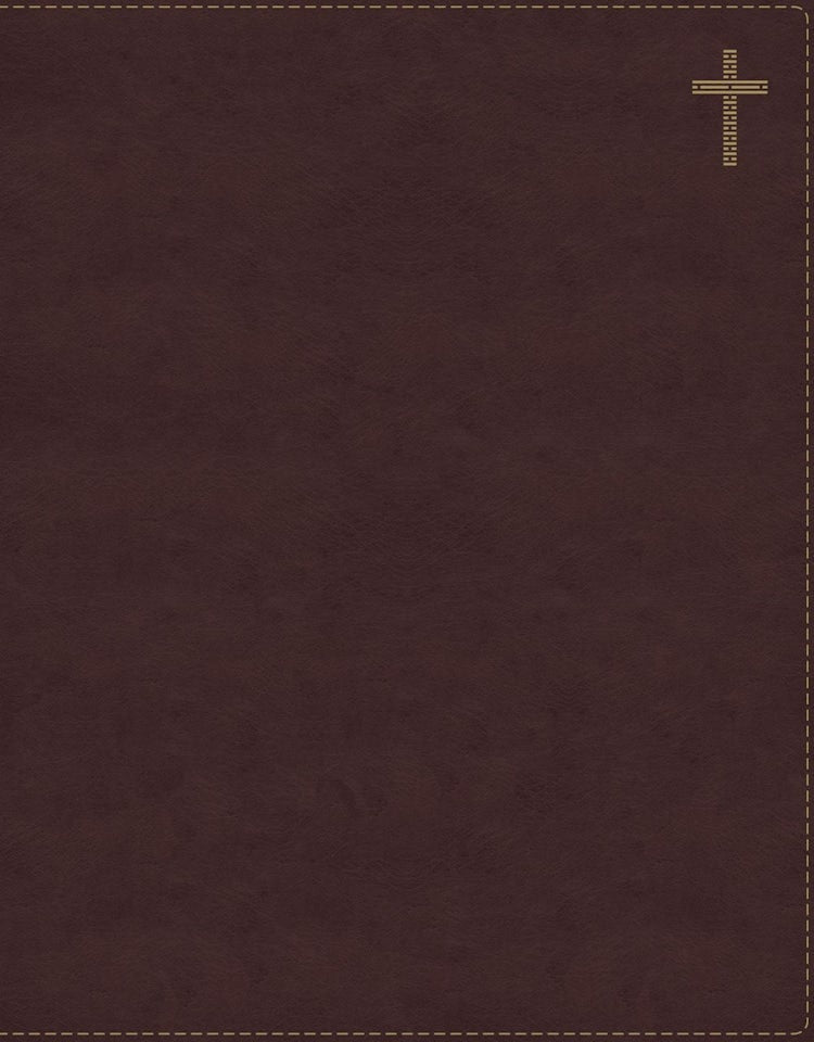 Cover image for NIV Journal The Word Bible, Double-Column, Leathersoft, Red Letter Edition, Comfort Print: Reflect, Take Notes, Or Create Art Next To Your, isbn: 9780310455271