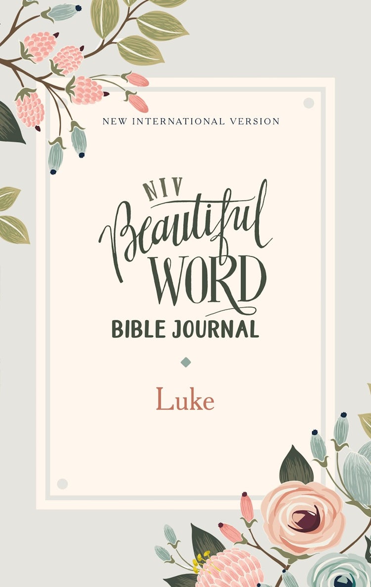 Cover image for NIV Beautiful Word Bible Journal Luke Edition, isbn: 9780310455301