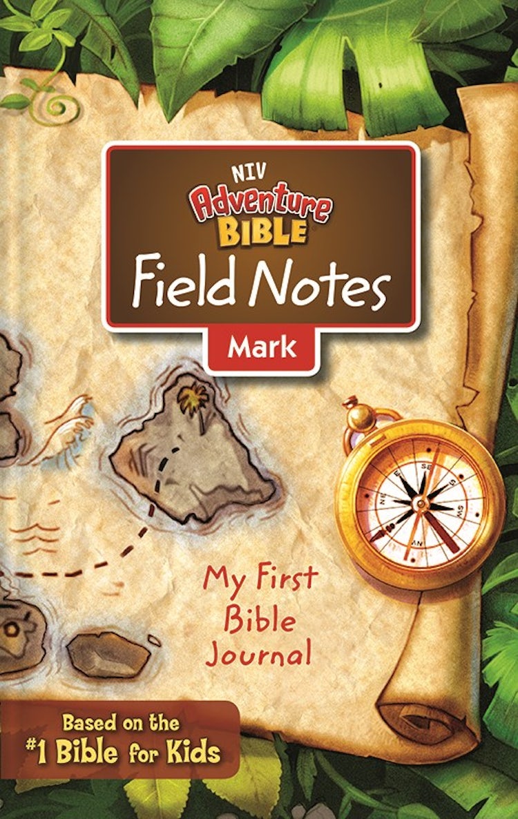 Cover image for NIV Adventure Bible Field Notes, Mark, Comfort Print: My First Bible Journal, isbn: 9780310456032