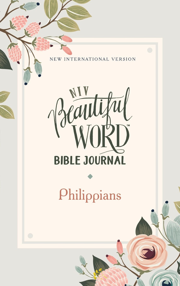 Cover image for NIV Beautiful Word Bible Journal, Philippians, Comfort Print, isbn: 9780310456087