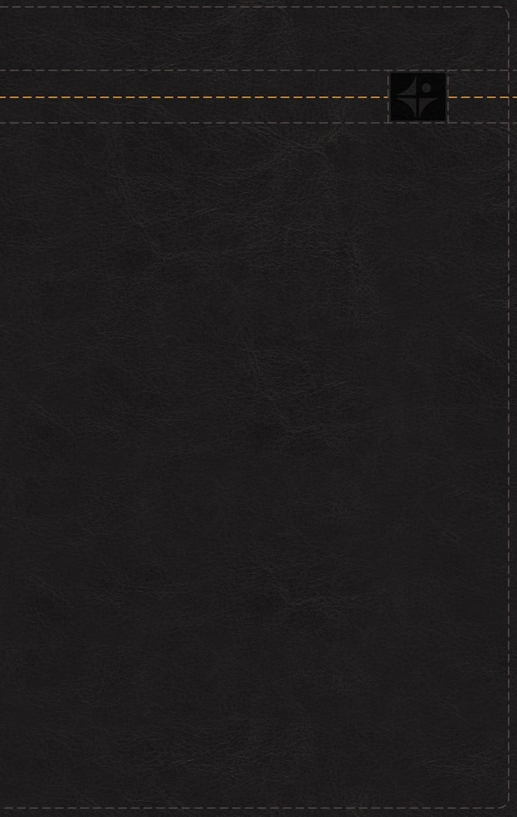 Cover image for NASB, Thinline Bible, Large Print, Leathersoft, Red Letter, 2020 Text, Thumb Indexed, Comfort Print [Black], isbn: 9780310456674