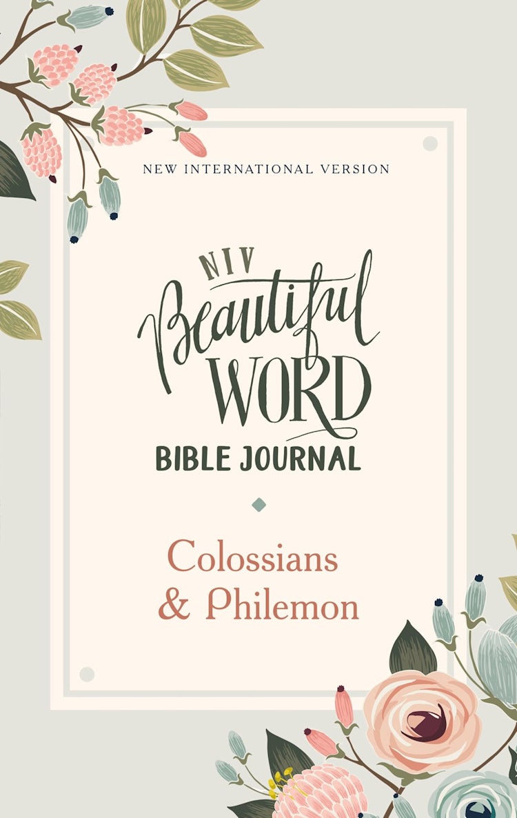 Cover image for NIV Beautiful Word Bible Journal Colossians and Philemon, isbn: 9780310457985