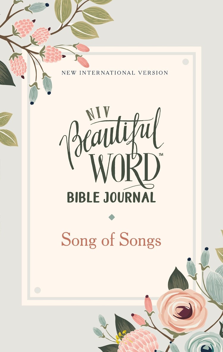 Cover image for NIV Beautiful Word Bible Journal Comfort Print [Song of Songs], isbn: 9780310458050