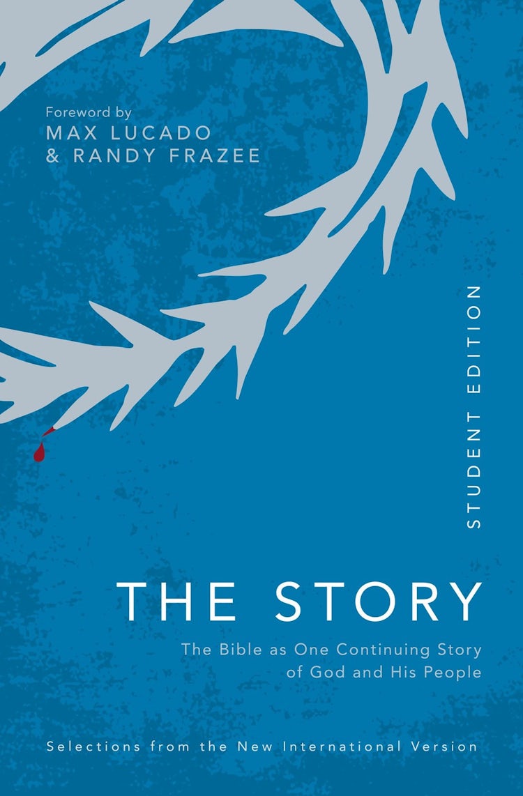 Cover image for NIV, The Story, Student Edition, Comfort Print: The Bible as One Continuing Story of God and His People, isbn: 9780310458463