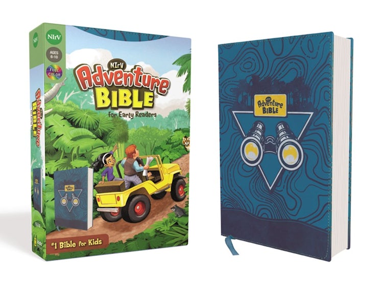 Cover image for NIRV Adventure Bible For Early Readers, Full-Colour Edition [Blue], isbn: 9780310458791