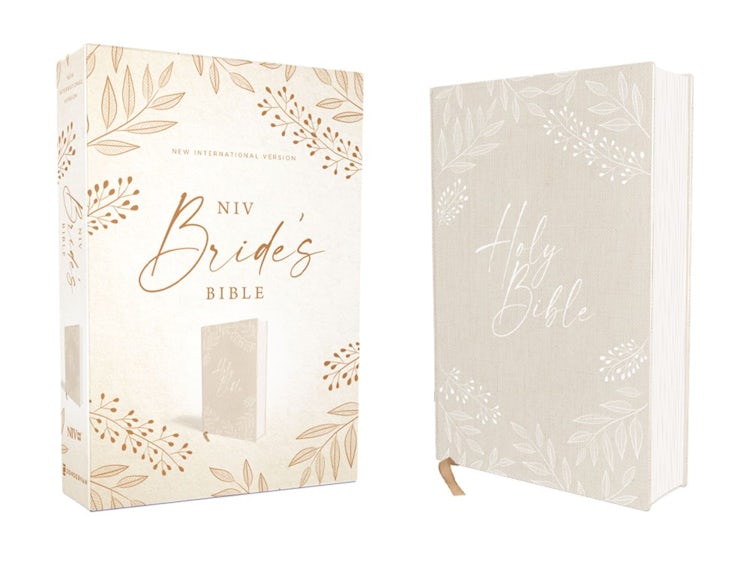 Cover image for NIV Bride's Bible Red Letter Edition [Cloth, Cream], isbn: 9780310458883