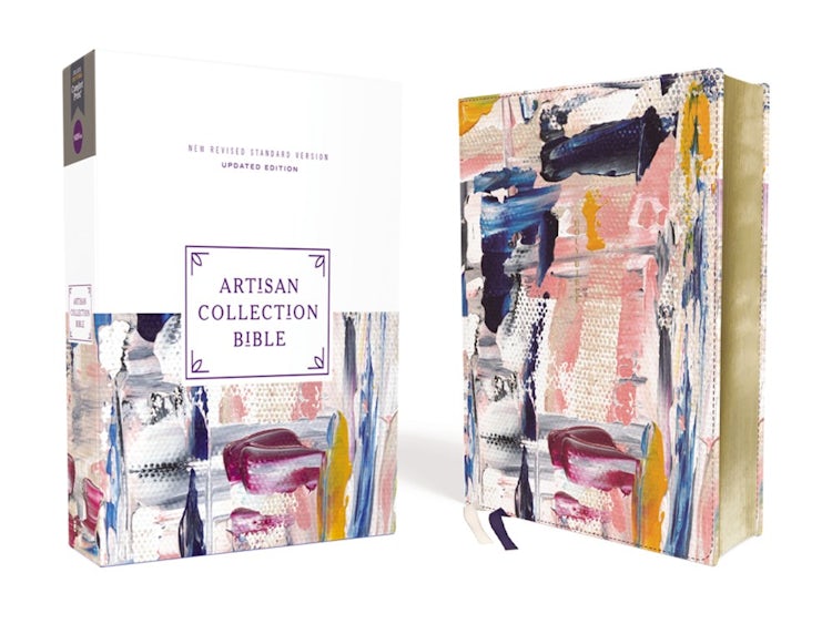 Cover image for NRSVue Artisan Collection Bible Comfort Print [Multi-Color/Blue], isbn: 9780310460558