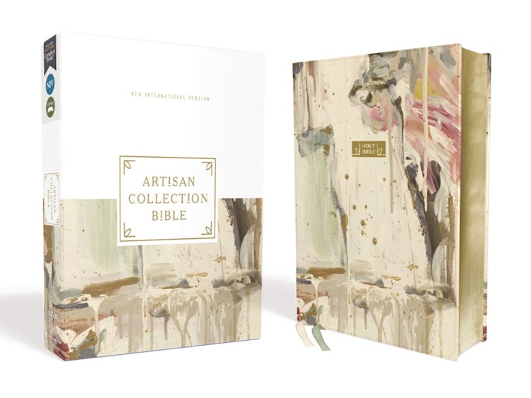 Cover image for NIV Artisan Collection Bible, Red Letter, Comfort Print [Multi-color/Cream], isbn: 9780310460572