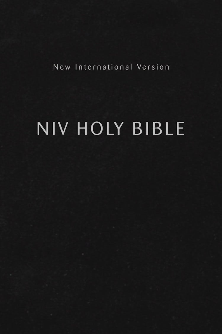 Cover image for NIV Holy Bible Compact Comfort Print [Black], isbn: 9780310461234