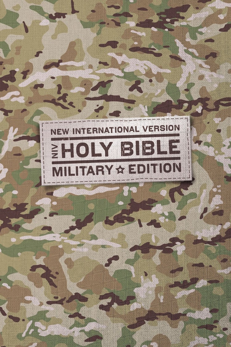 Cover image for NIV Holy Bible Military Edition Compact [Military Camo], isbn: 9780310461265
