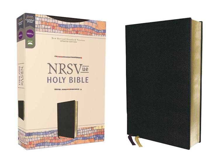 Cover image for NRSVue Holy Bible Comfort Print [Black], isbn: 9780310461432