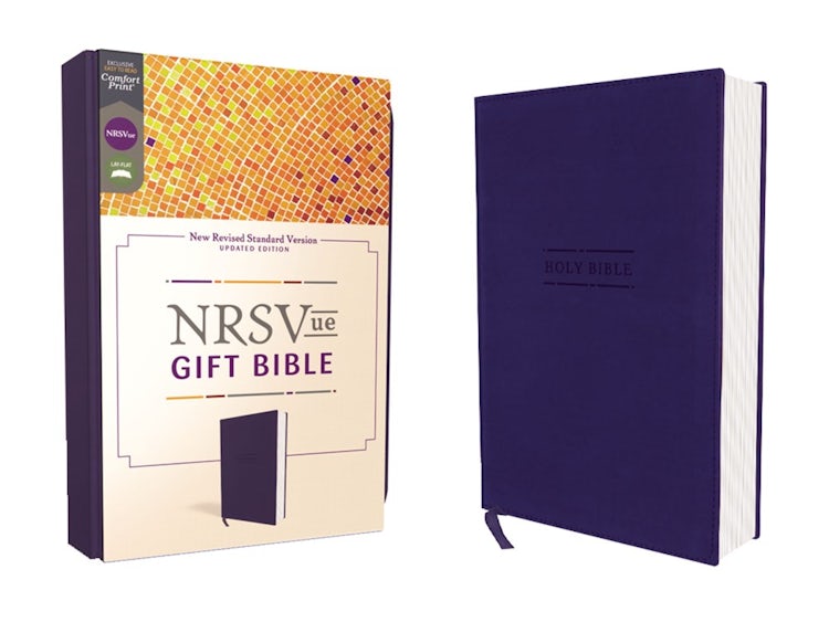 Cover image for NRSVue Gift Bible Comfort Print [Blue], isbn: 9780310461548