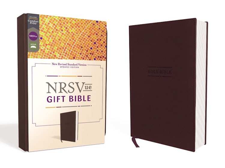 Cover image for NRSVue Gift Bible Comfort Print [Burgundy], isbn: 9780310461555