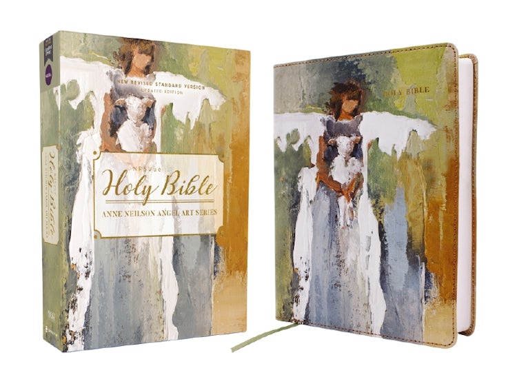 Cover image for NRSVue, Holy Bible, Anne Neilson Angel Art Series, Leathersoft, Multi-color, Comfort Print, isbn: 9780310461579