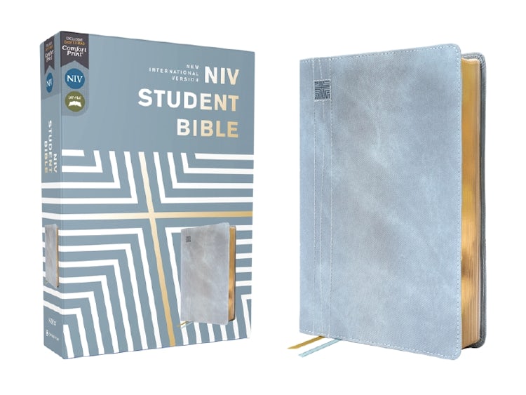Cover image for Niv, Student Bible, Comfort Print [Teal[, isbn: 9780310461678