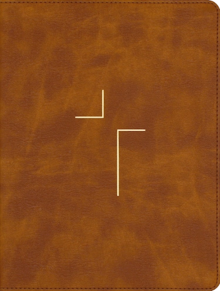 Cover image for The Jesus Bible, NIV Edition, Tan, Comfort Print, isbn: 9780310463542
