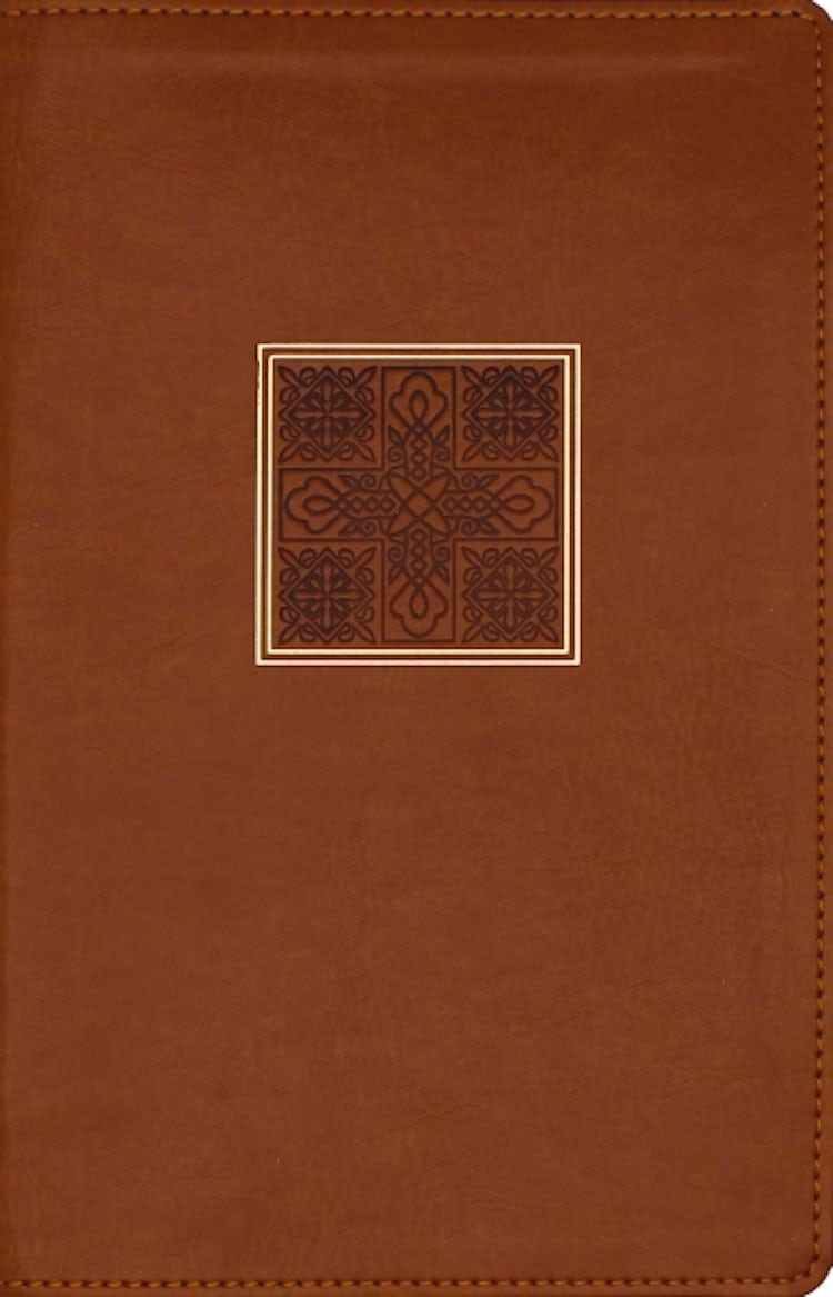 Cover image for NASB, Personal Size Bible, Large Print, Brown, Red Letter, 1995 Tex, isbn: 9780310465973