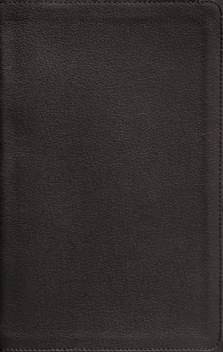 Cover image for NASB, Personal Size Bible, Large Print, Calfskin, Black, Red Letter, 1995 Text, Comfort Print, isbn: 9780310465980