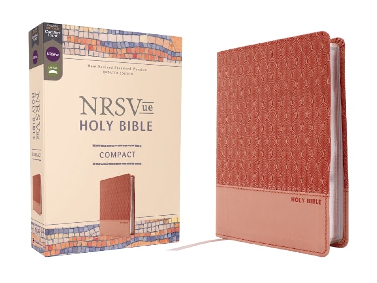 Cover image for NRSVue, Holy Bible, Compact, Peach, Comfort Print, isbn: 9780310466031