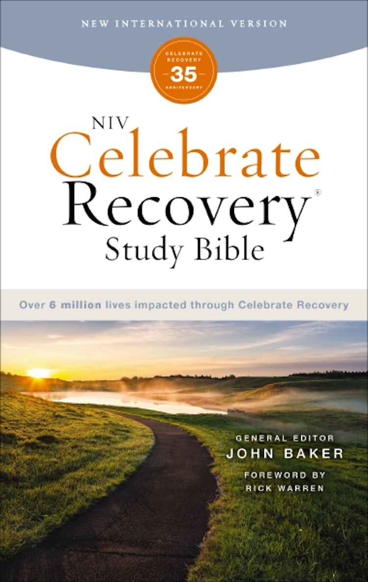 Cover image for NIV, Celebrate Recovery Study Bible (35th Anniversary Edition), Comfort Print, isbn: 9780310466949