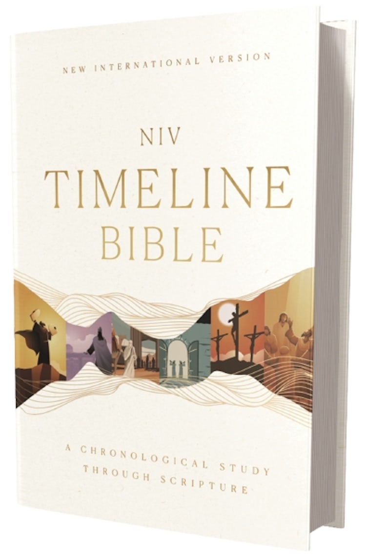 Cover image for NIV, Timeline Bible, Red Letter, Comfort Print  A Chronological Journey through Scripture, isbn: 9780310467496