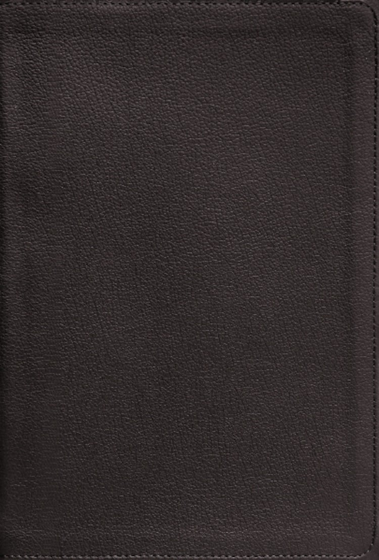 Cover image for NIV Application Bible, Calfskin, Red Letter, Thumb Indexed, Comfort Print: Bringing The Ancient Message Of The Bible Into Your World [black], isbn: 9780310467755