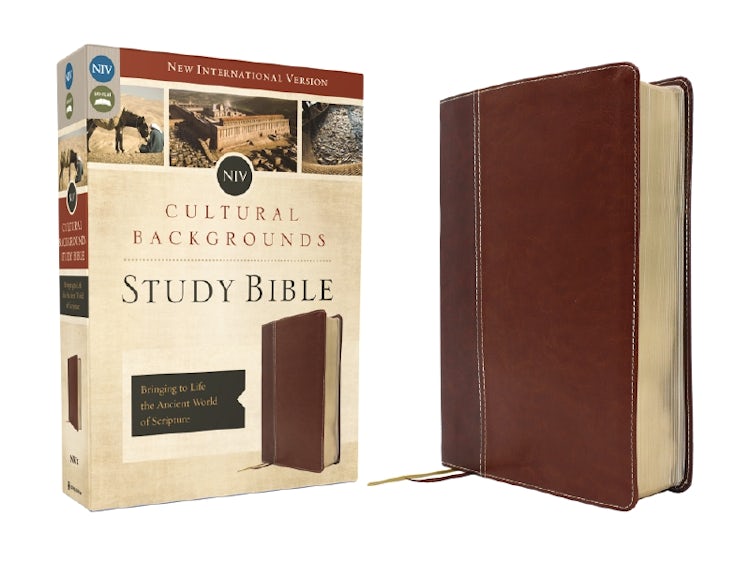 Cover image for NIV, Cultural Backgrounds Study Bible (Context Changes Everything),  Bringing to Life the Ancient World of Scripture, isbn: 9780310467786