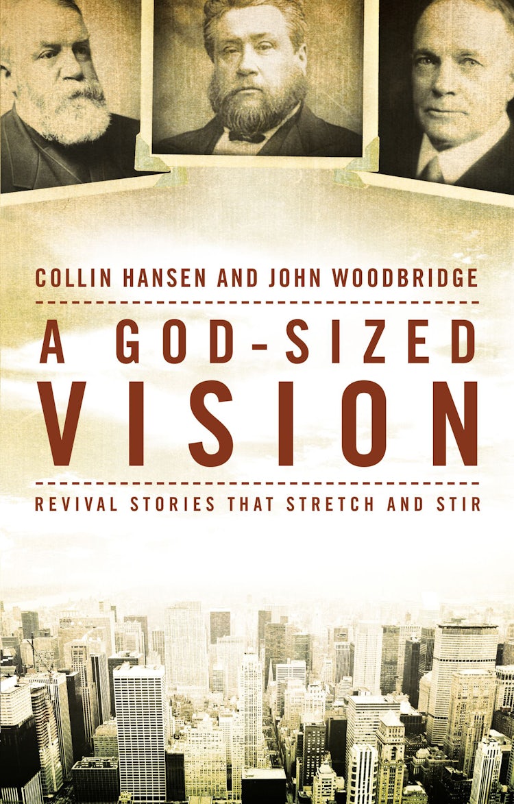Cover image for A God-Sized Vision: Revival Stories that Stretch and Stir, isbn: 9780310519294