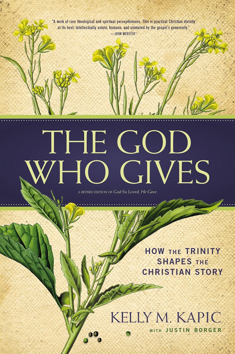 Cover image for The God Who Gives: How The Trinity Shapes The Christian Story, isbn: 9780310520269