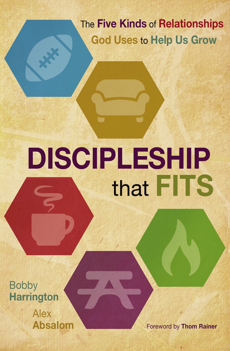 Cover image for Discipleship That Fits: The Five Kinds of Relationships God Uses to Help Us Grow, isbn: 9780310522614
