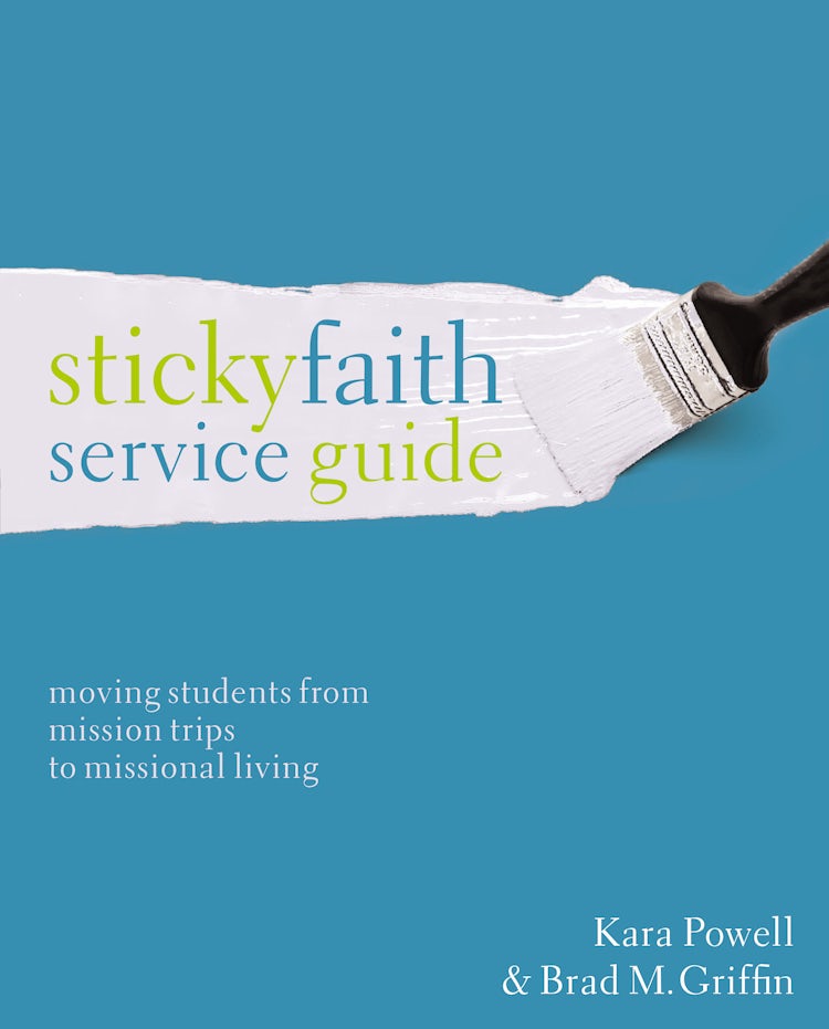 Cover image for Sticky Faith Service Guide: Moving Students from Mission Trips to Missional Living, isbn: 9780310524205