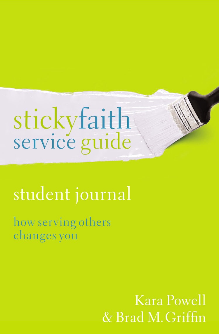 Cover image for Sticky Faith Service Guide, Student Journal: How Serving Others Changes You, isbn: 9780310524236