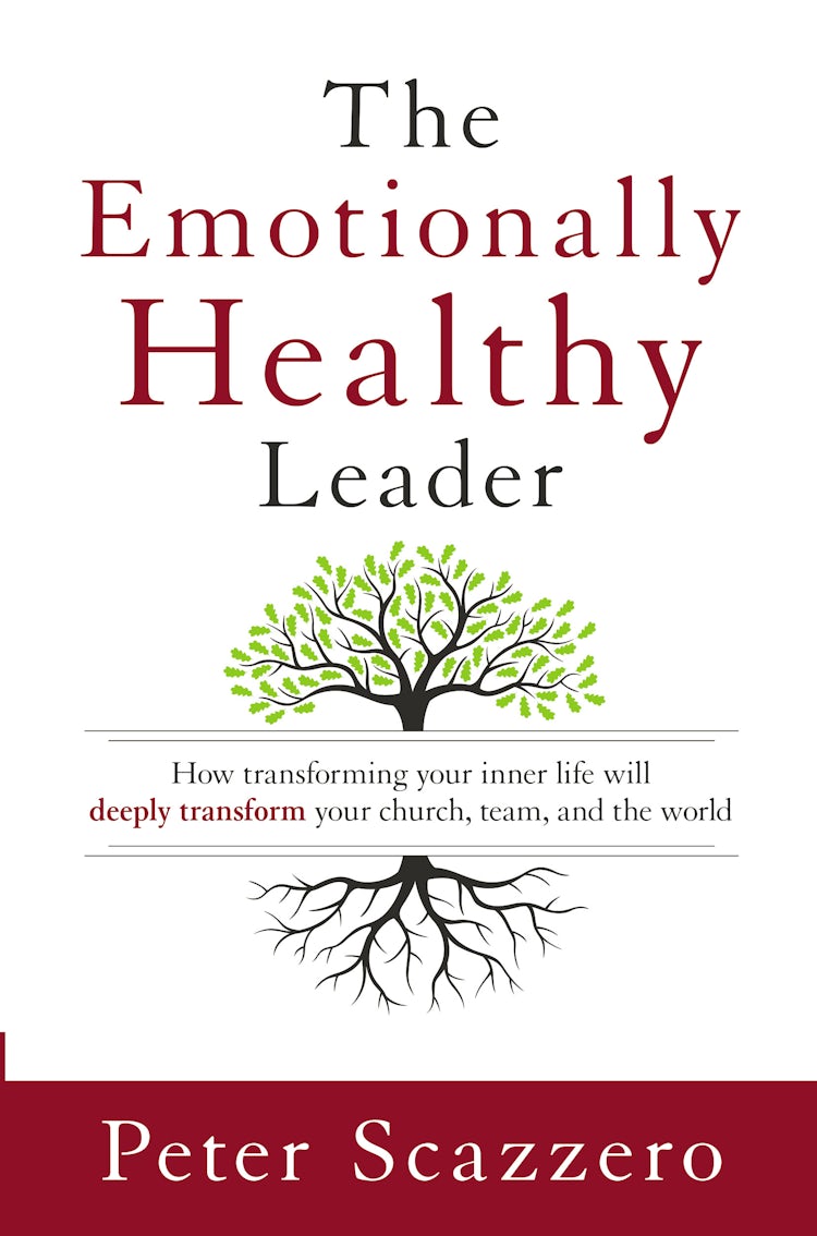 Cover image for The Emotionally Healthy Leader: How Transforming your Inner Life will Deeply Transform your Church, Team, and the World, isbn: 9780310525363