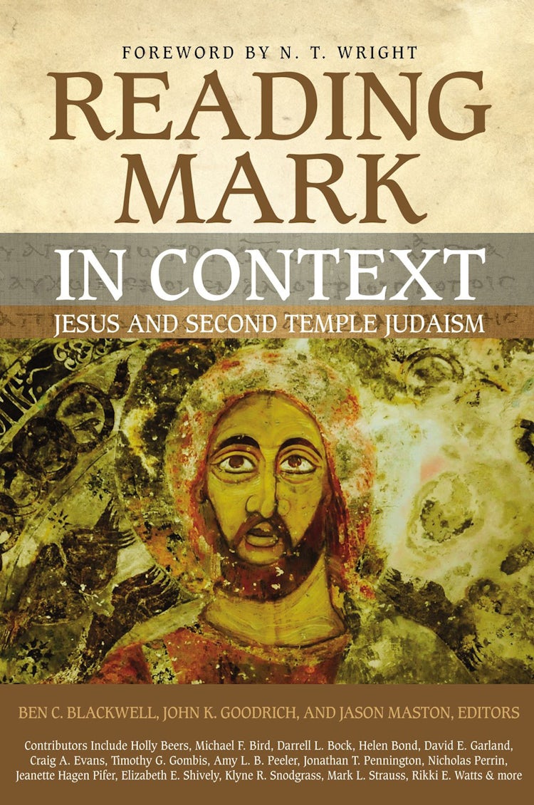 Cover image for Reading Mark In Context: Jesus And Second Temple Judaism, isbn: 9780310534457