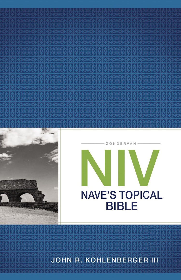Cover image for Zondervan NIV Nave's Topical Bible, isbn: 9780310534884