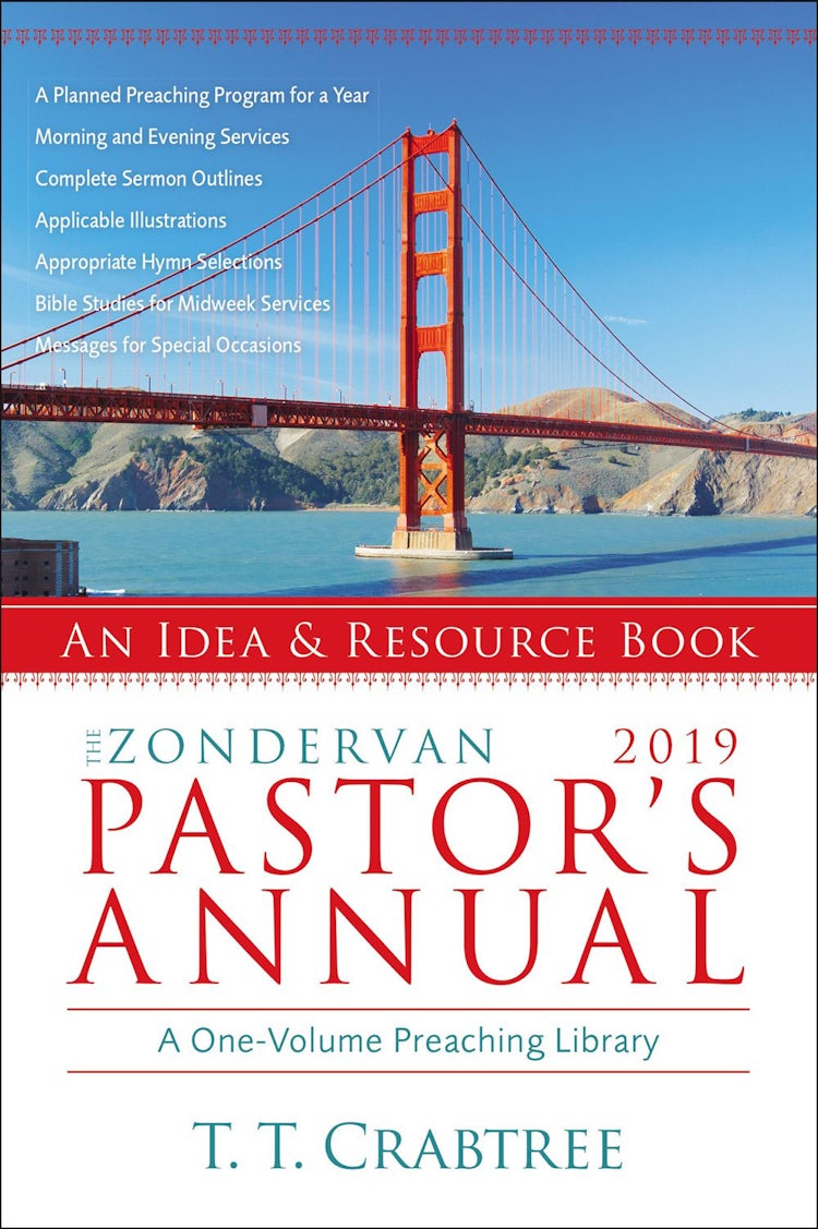 Cover image for The Zondervan 2019 Pastor's Annual: An Idea And Resource Book, isbn: 9780310536642