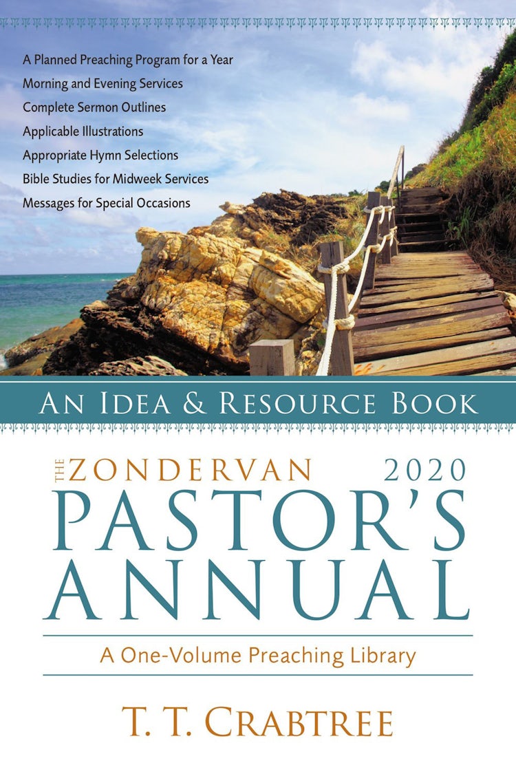 Cover image for The Zondervan 2020 Pastor's Annual: An Idea And Resource Book, isbn: 9780310536659