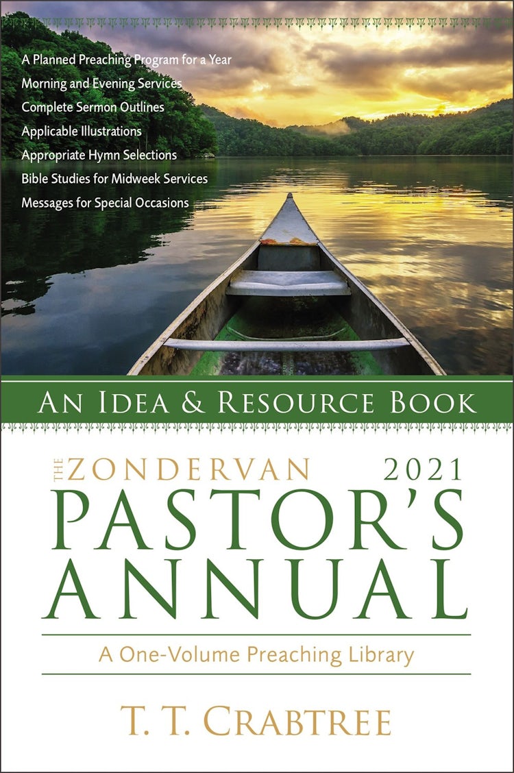 Cover image for The Zondervan 2021 Pastor's Annual: An Idea And Resource Book, isbn: 9780310536666