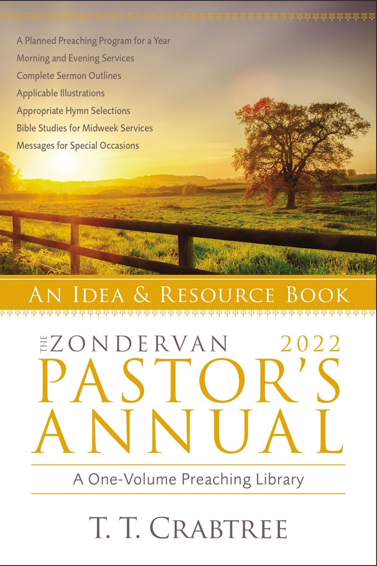 Cover image for The Zondervan 2022 Pastor's Annual: An Idea and Resource Book, isbn: 9780310536673