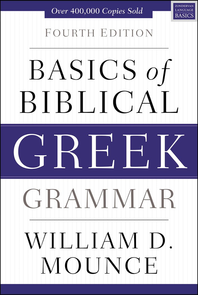 Cover image for Basics Of Biblical Greek Grammar [Fourth Edition], isbn: 9780310537434